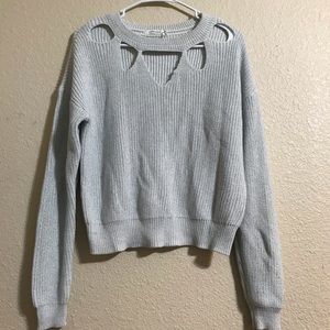 Light Blue Long Sleeve Top Sz Large